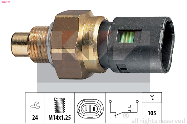 KW Temperatuurschakelaar 540 126