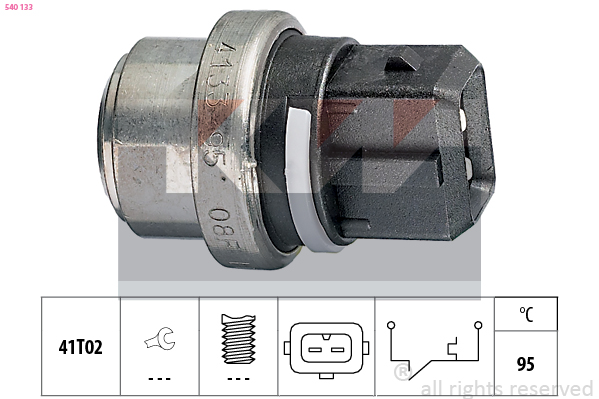 KW Temperatuurschakelaar 540 133