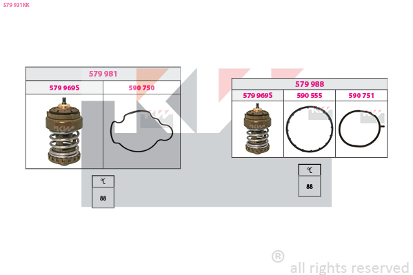 KW Thermostaat 579 931KK