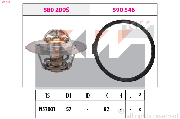 KW Thermostaat 579 938