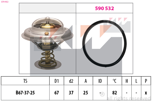 KW Thermostaat 579 952