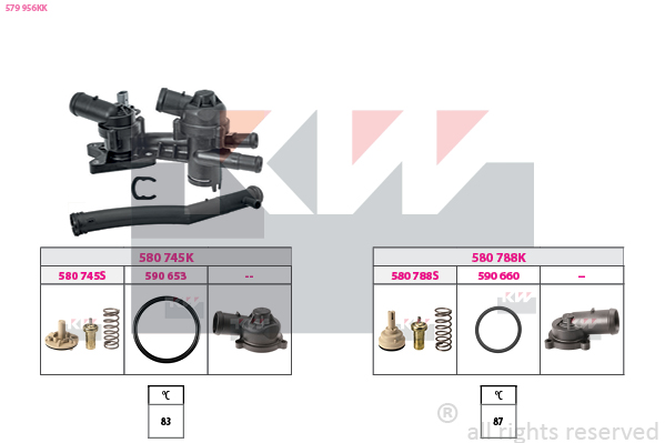 KW Thermostaat 579 956KK