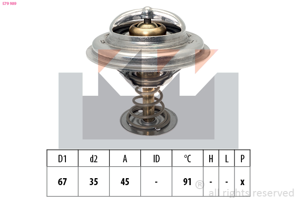 KW Thermostaat 579 989