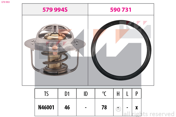 KW Thermostaat 579 993