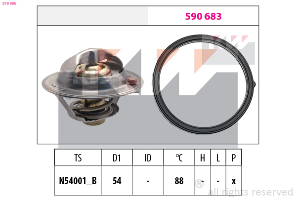 KW Thermostaat 579 995