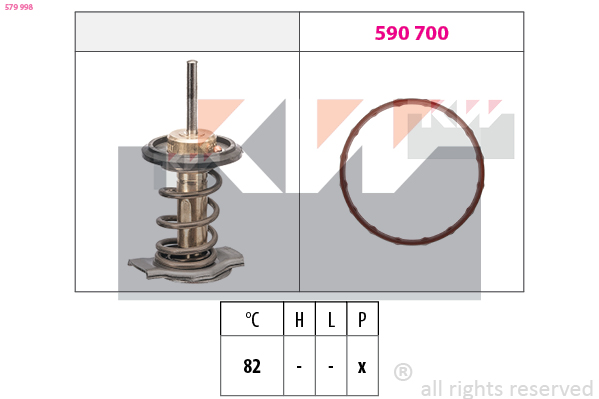 KW Thermostaat 579 998