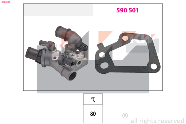 KW Thermostaat 580 095