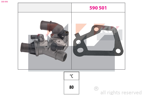 KW Thermostaat 580 096