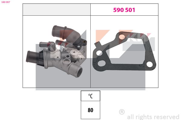 KW Thermostaat 580 097