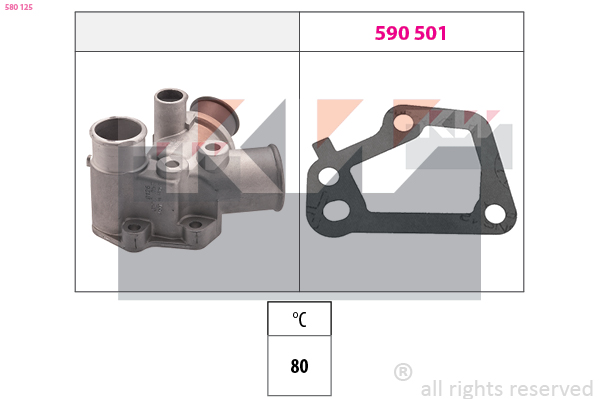 KW Thermostaat 580 125