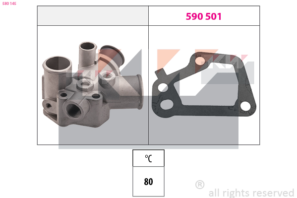 KW Thermostaat 580 145