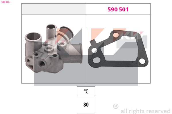 KW Thermostaat 580 146