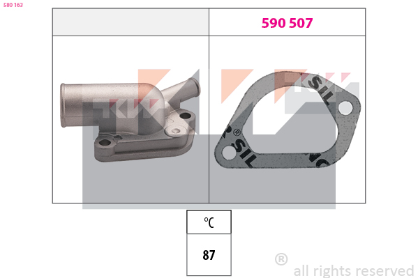 KW Thermostaat 580 163