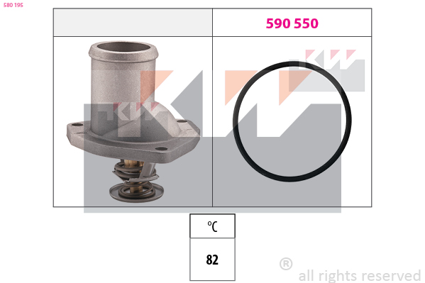 KW Thermostaat 580 195