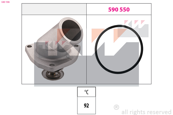 KW Thermostaat 580 198