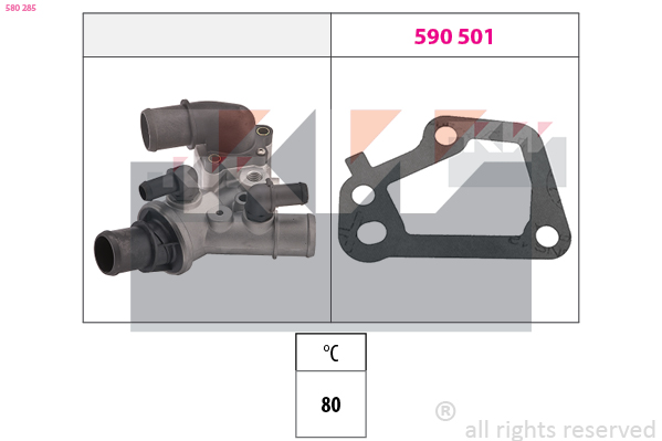 KW Thermostaat 580 285