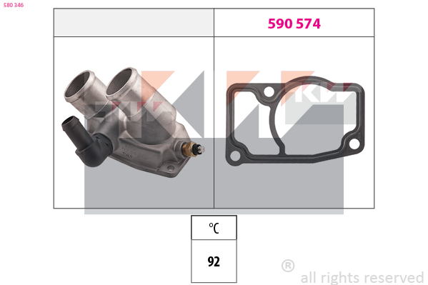 KW Thermostaat 580 346