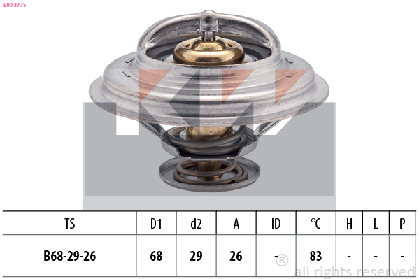 KW Thermostaat 580 377S