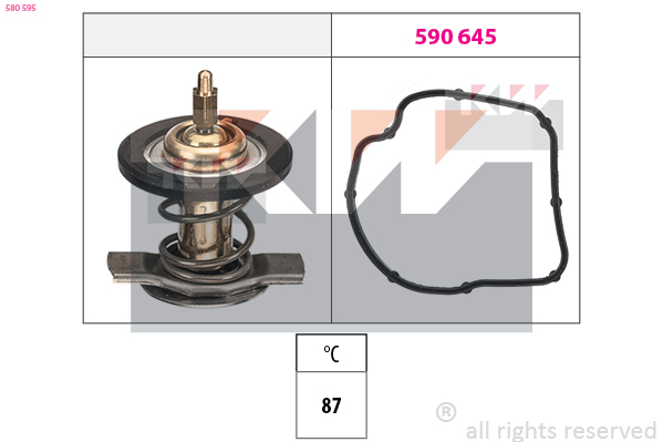 KW Thermostaat 580 595