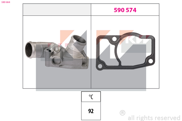 KW Thermostaat 580 664