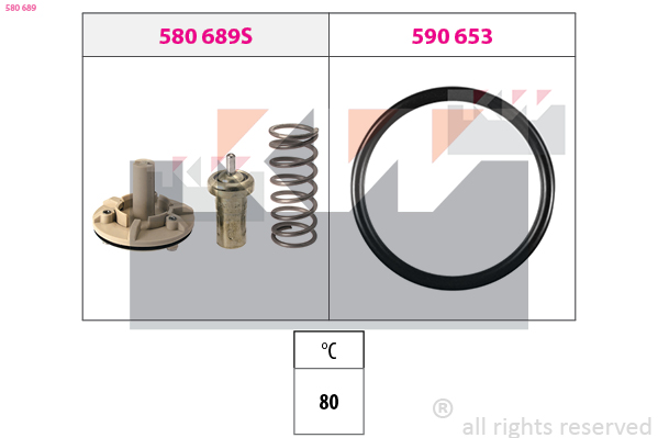 KW Thermostaat 580 689