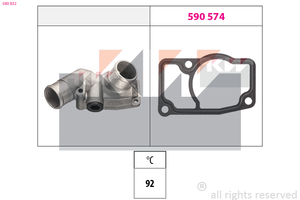 KW Thermostaat 580 832