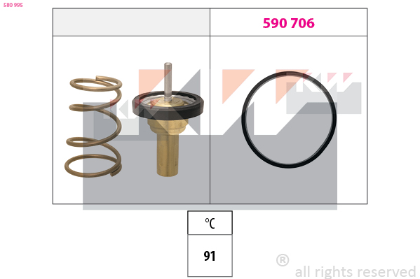 KW Thermostaat 580 995