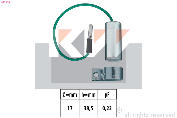 KW Condensator 615 034