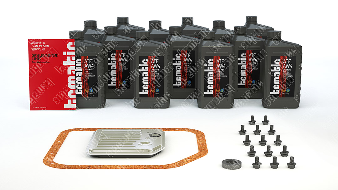 Tcmatic Onderd.set, olie verversen van automatische versnellingsbak 105.102.2005