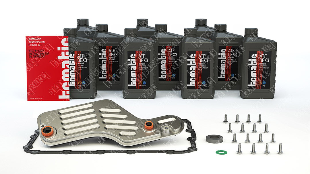 Tcmatic Onderd.set, olie verversen van automatische versnellingsbak 105.103.1004