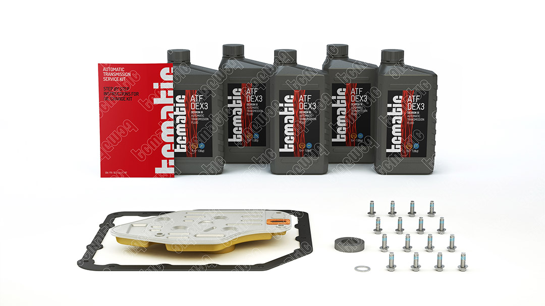 Tcmatic Onderd.set, olie verversen van automatische versnellingsbak 105.104.0002