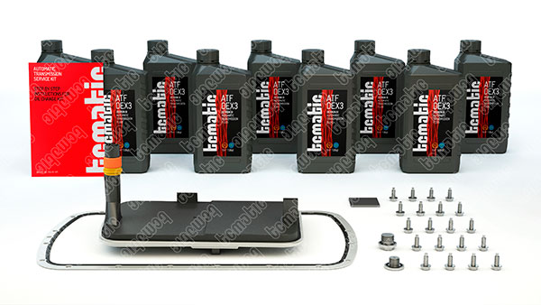 Tcmatic Onderd.set, olie verversen van automatische versnellingsbak 105.104.1004