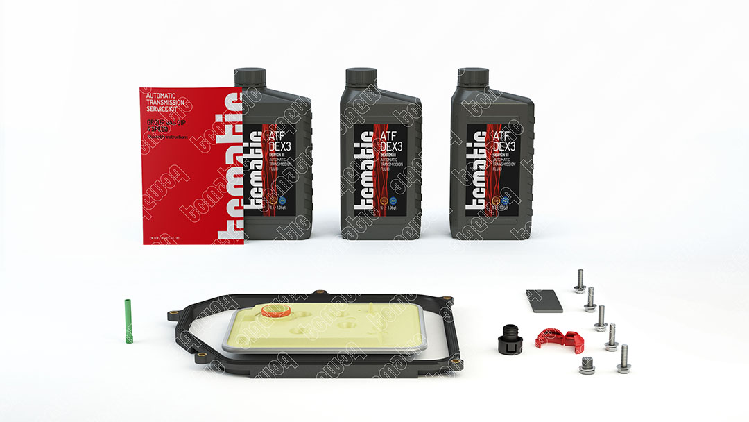 Tcmatic Onderd.set, olie verversen van automatische versnellingsbak 105.106.0004