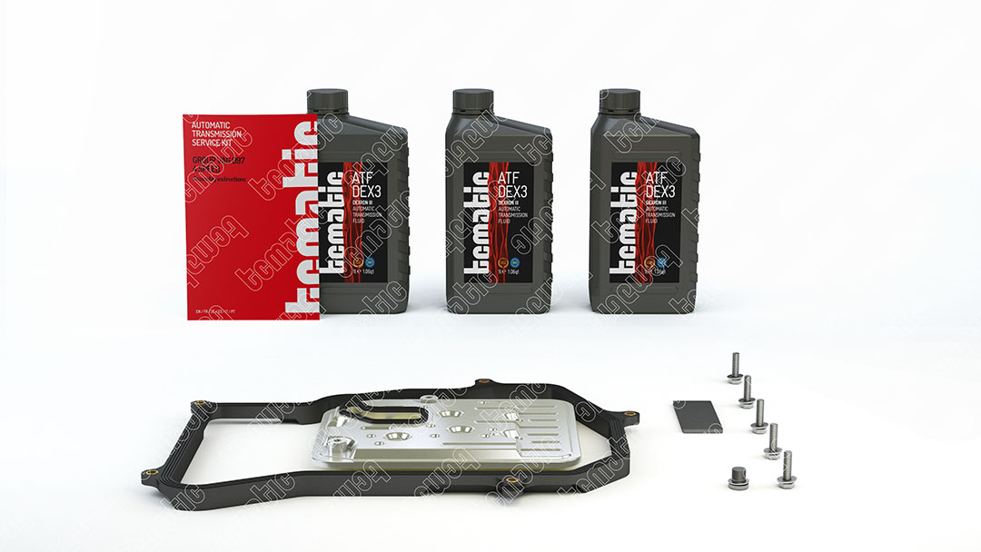 Tcmatic Onderd.set, olie verversen van automatische versnellingsbak 105.106.0008