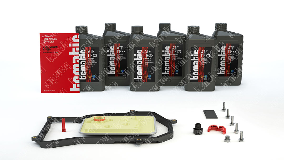 Tcmatic Onderd.set, olie verversen van automatische versnellingsbak 105.106.1003