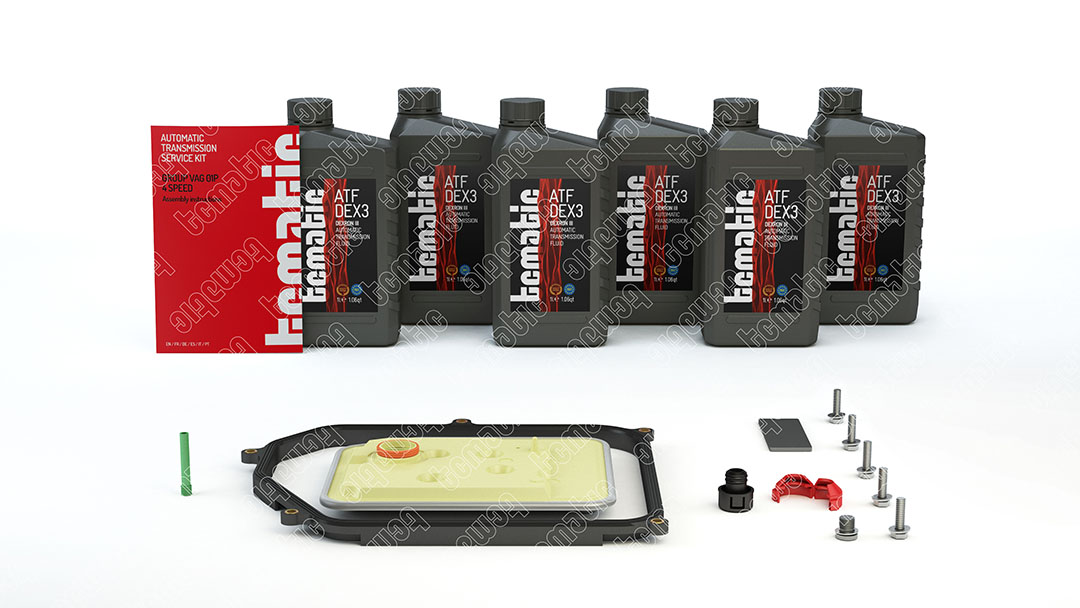 Tcmatic Onderd.set, olie verversen van automatische versnellingsbak 105.106.1004