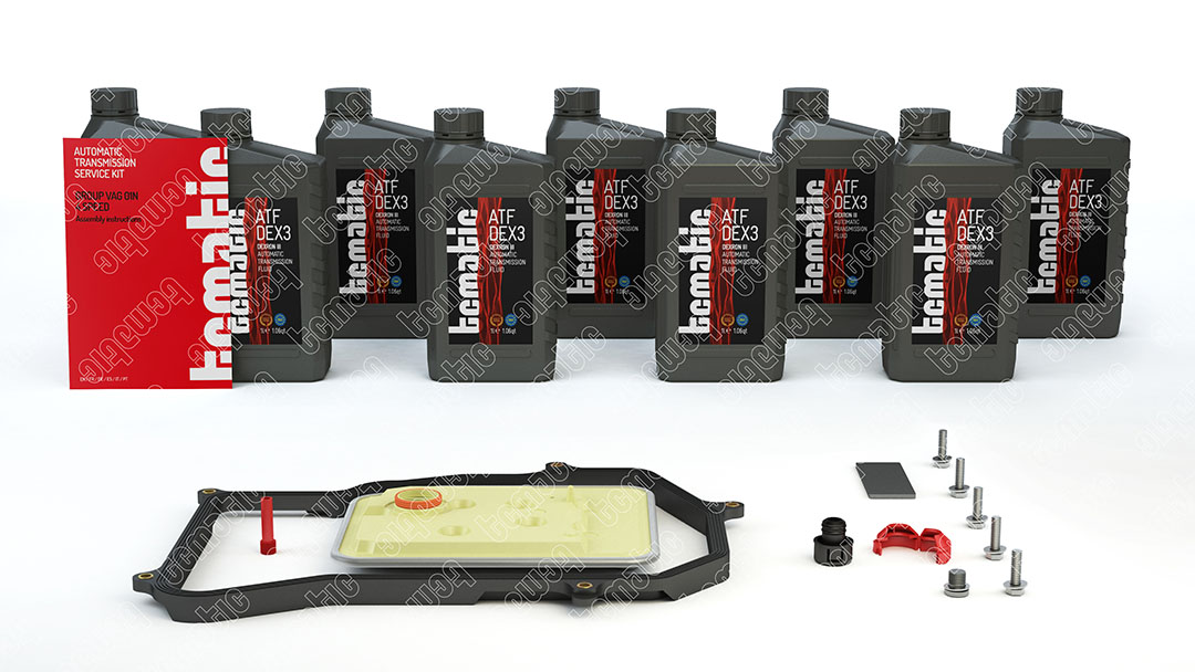 Tcmatic Onderd.set, olie verversen van automatische versnellingsbak 105.106.2003