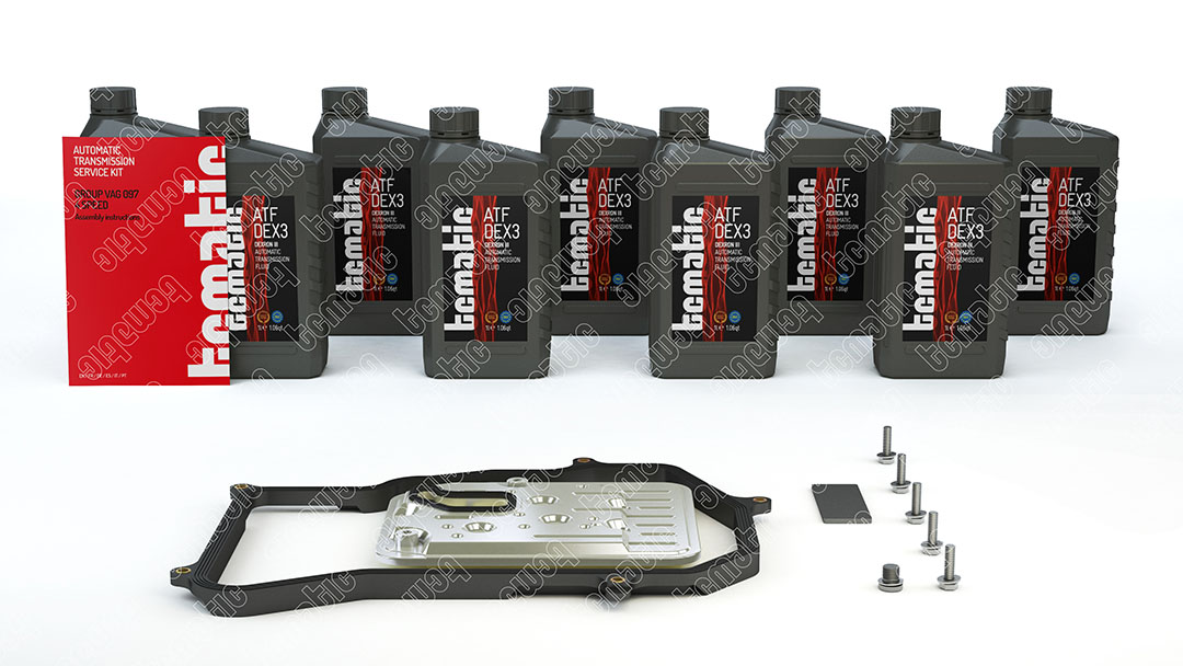 Tcmatic Onderd.set, olie verversen van automatische versnellingsbak 105.106.2008