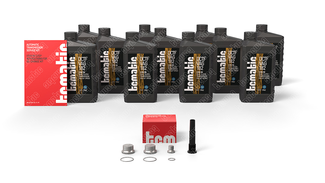 Tcmatic Onderd.set, olie verversen van automatische versnellingsbak 105.106.2025