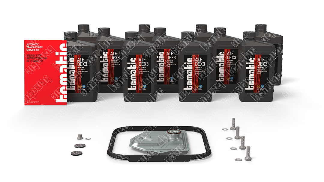 Tcmatic Onderd.set, olie verversen van automatische versnellingsbak 105.108.2019