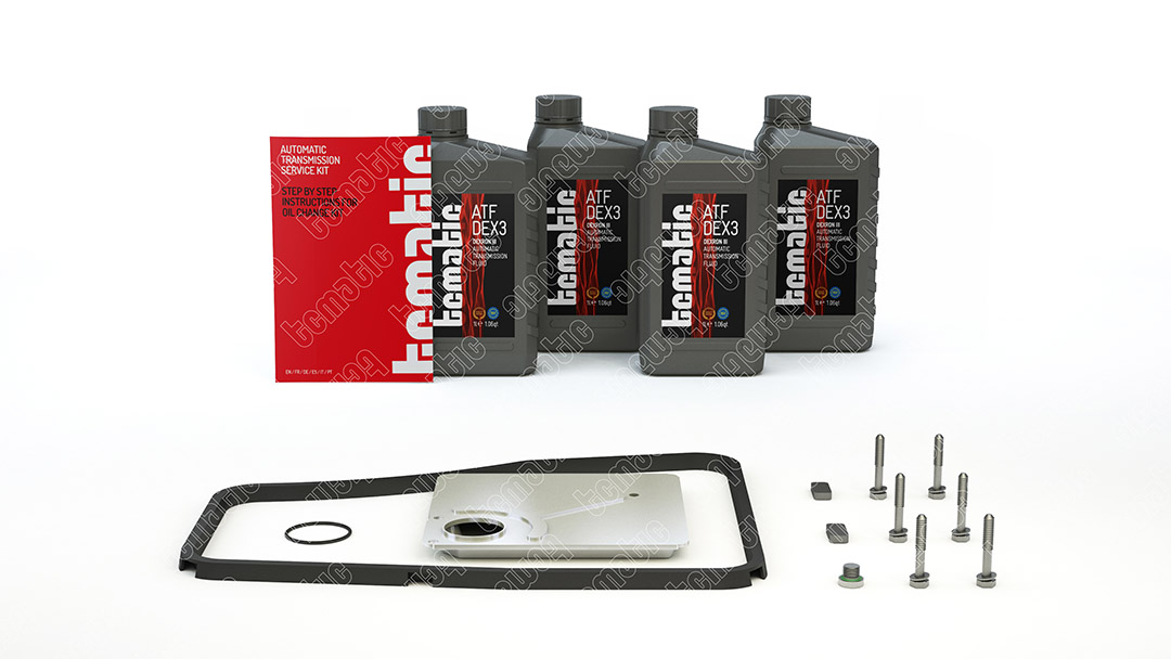 Tcmatic Onderd.set, olie verversen van automatische versnellingsbak 105.111.0001