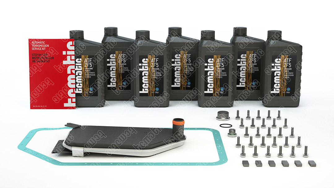 Tcmatic Onderd.set, olie verversen van automatische versnellingsbak 105.111.0008