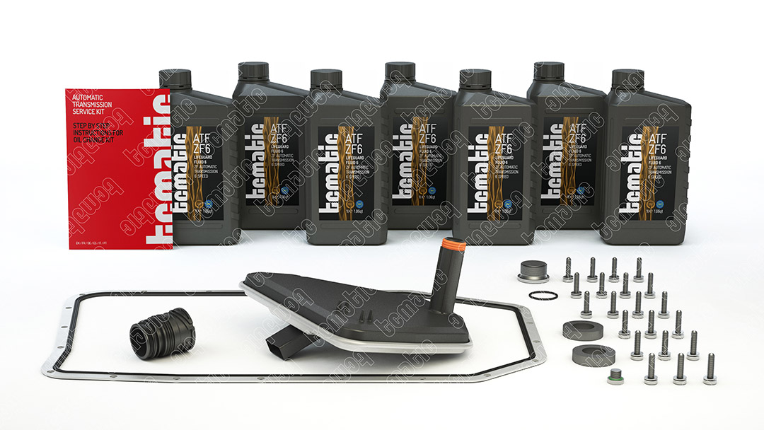 Tcmatic Onderd.set, olie verversen van automatische versnellingsbak 105.111.0035