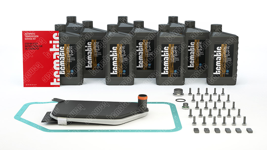 Tcmatic Onderd.set, olie verversen van automatische versnellingsbak 105.111.1008
