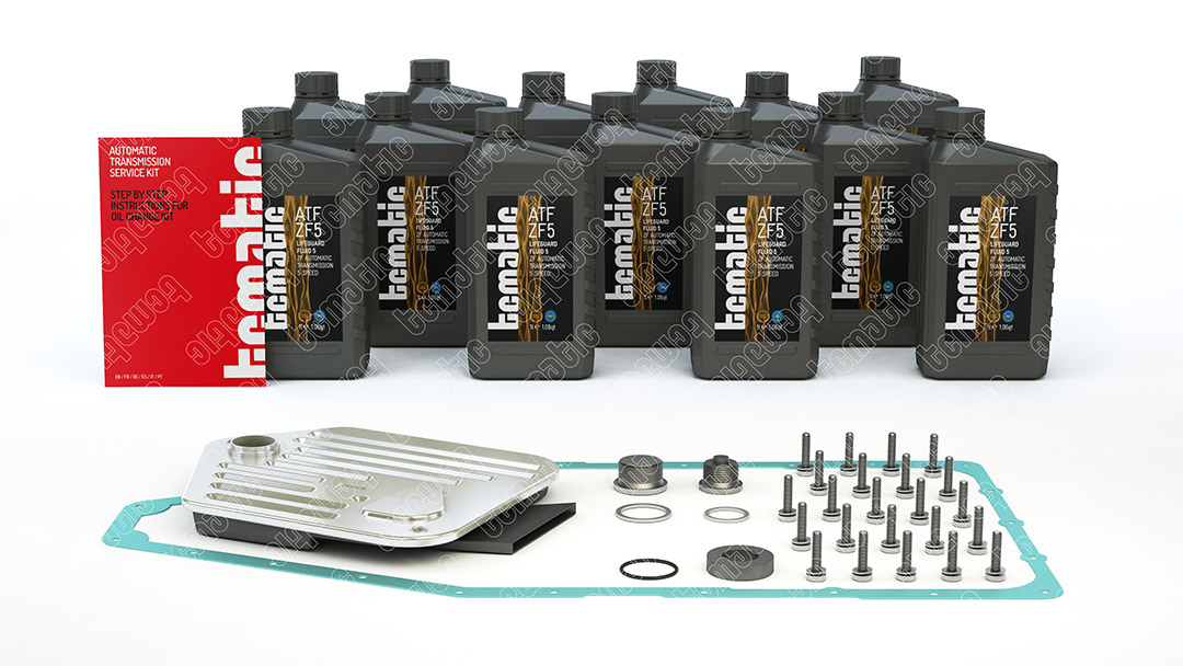Tcmatic Onderd.set, olie verversen van automatische versnellingsbak 105.111.1011