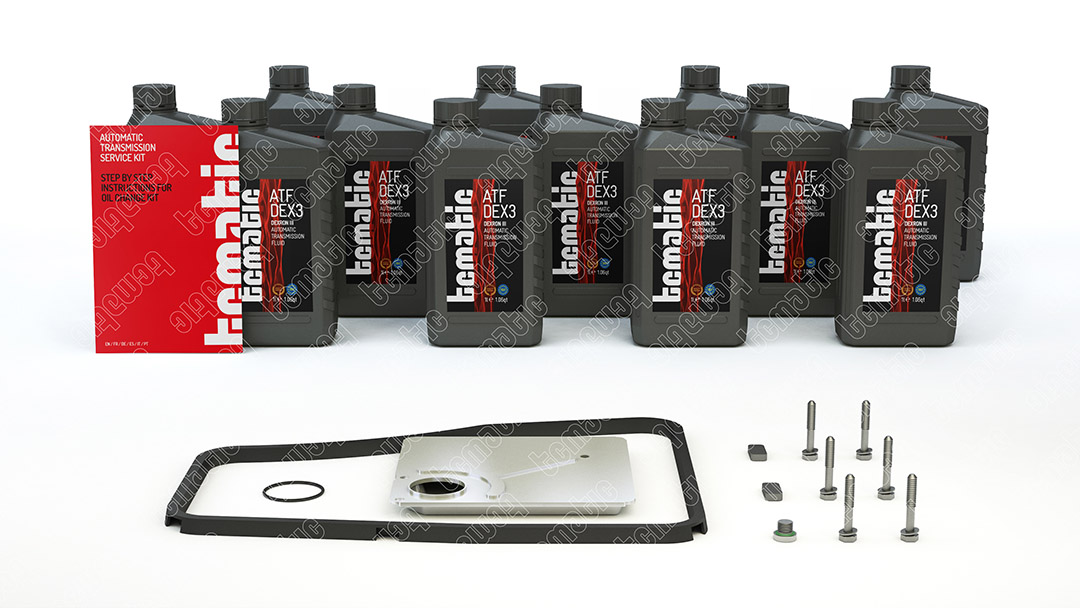 Tcmatic Onderd.set, olie verversen van automatische versnellingsbak 105.111.2001