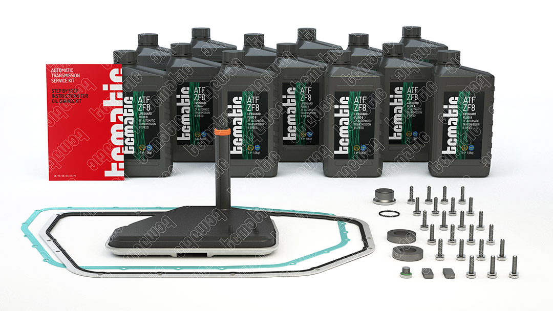 Tcmatic Onderd.set, olie verversen van automatische versnellingsbak 105.111.2013