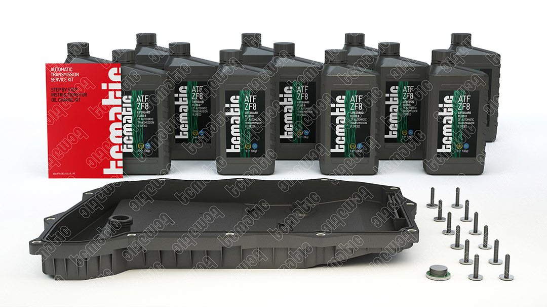 Tcmatic Onderd.set, olie verversen van automatische versnellingsbak 105.111.2021