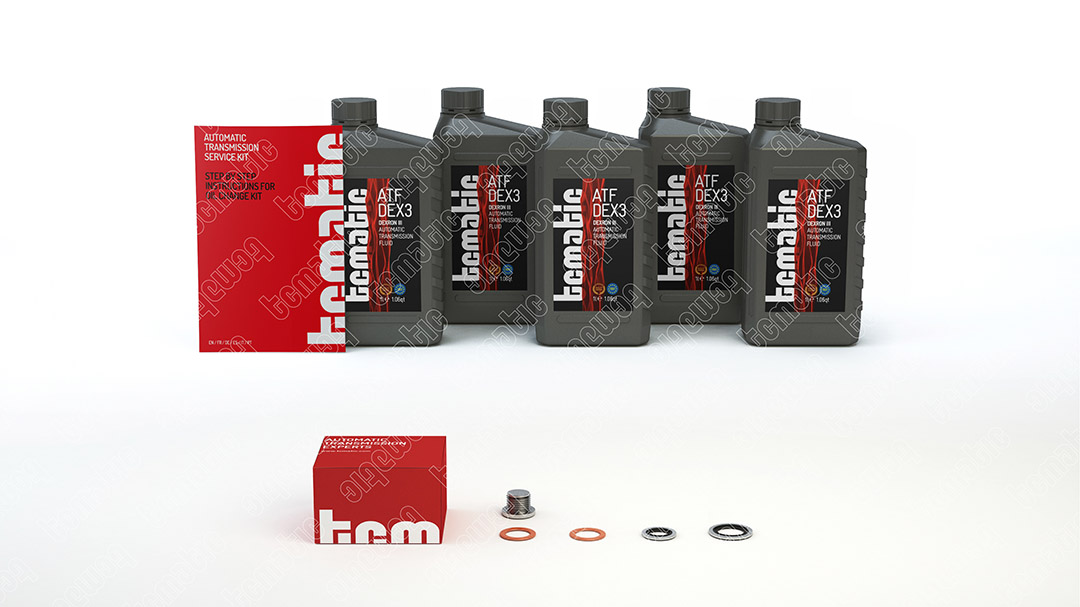 Tcmatic Onderd.set, olie verversen van automatische versnellingsbak 105.118.0001