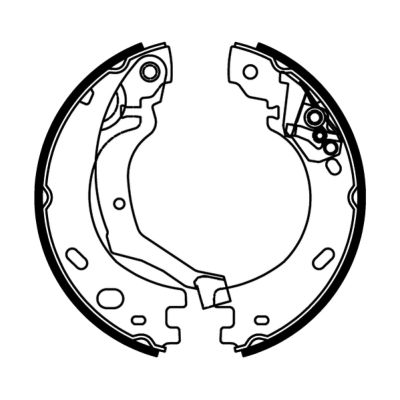 ABE Remschoenset, parkeerrem CRI002ABE